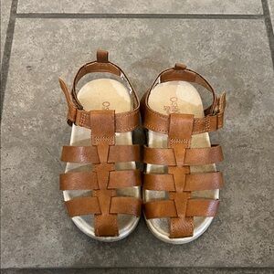 OshKosh B'gosh Tan Kids Sandals